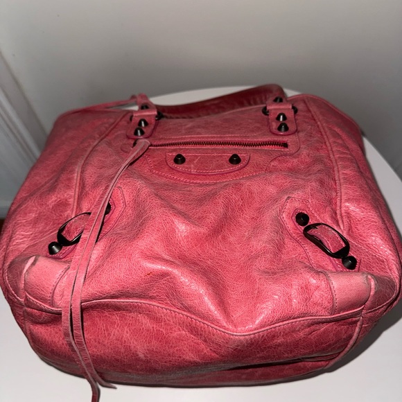 Balenciaga City Pink Tote Bag - Picture 6 of 8